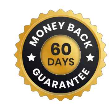 60 Days Money Back Guarantee Logo